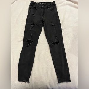HIGH RISE ANKLE LEGGING JEANS